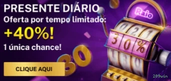 Depósito PIX 289win